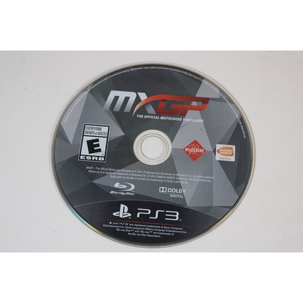 MXGP The Official Motocross Video Game (Sony Playstation , PS3) Disc Only Tested